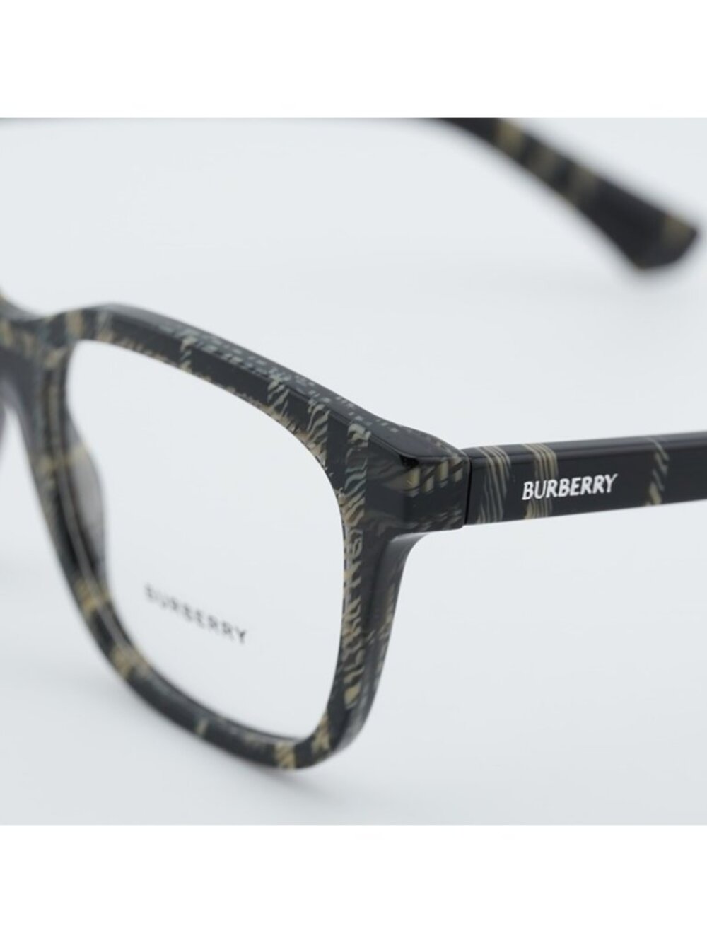 Burberry BE2455 4199 Women Eyeglasses Check Grey 52mm Square Frame - Picture 2 of 10